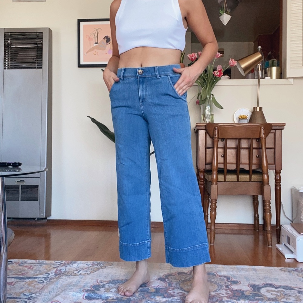EXPRESS WIDE LEG JEANS - Picture 3 of 6